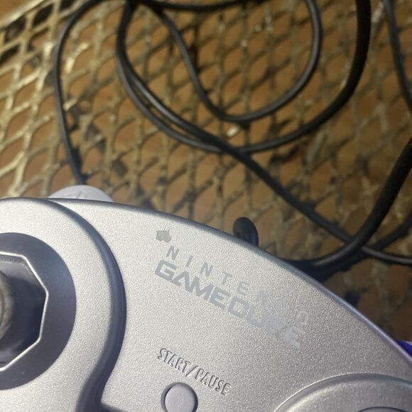 Nintendo Gamecube Platinum Silver Controller Official OEM Untested - Picture 4 of 15